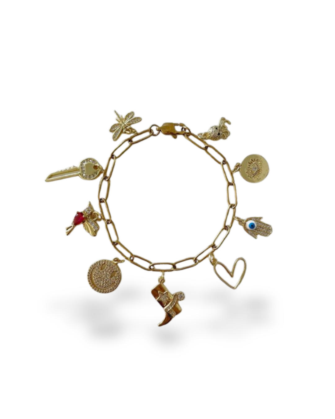 Bracelet Charm en Acier Inoxydable