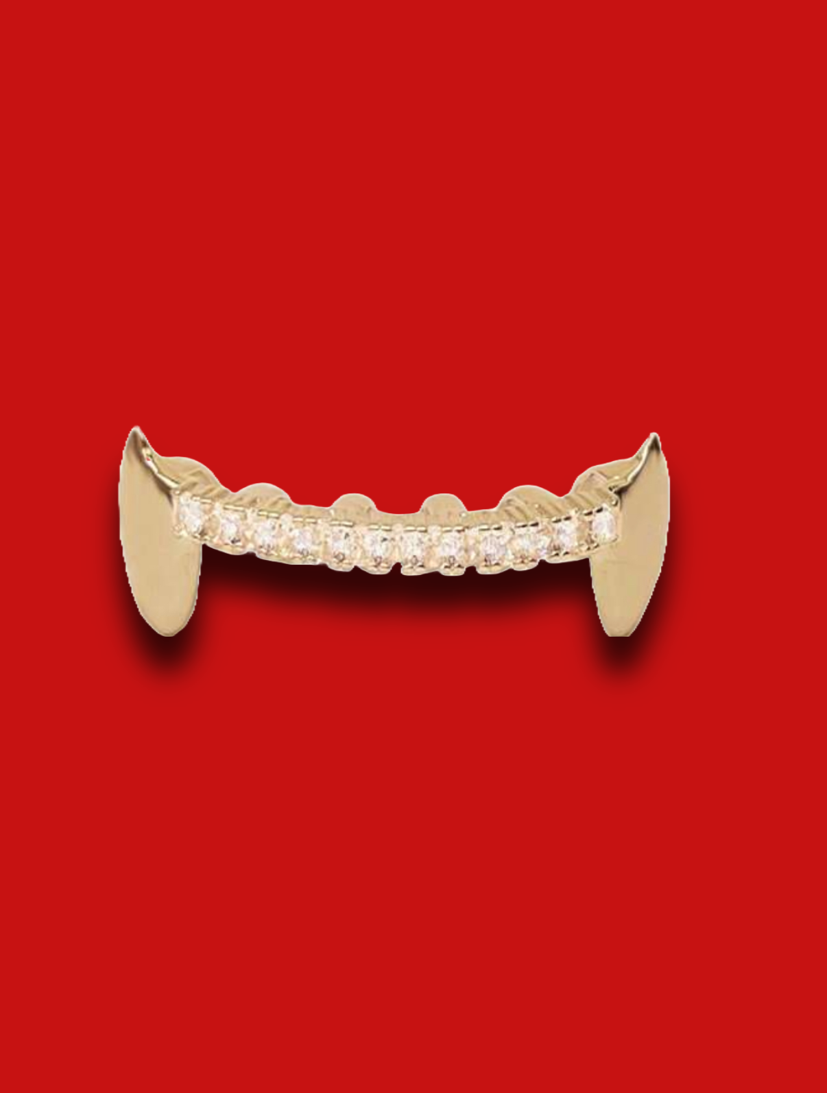 Royal Line – Grills Full Strass sur base dorée