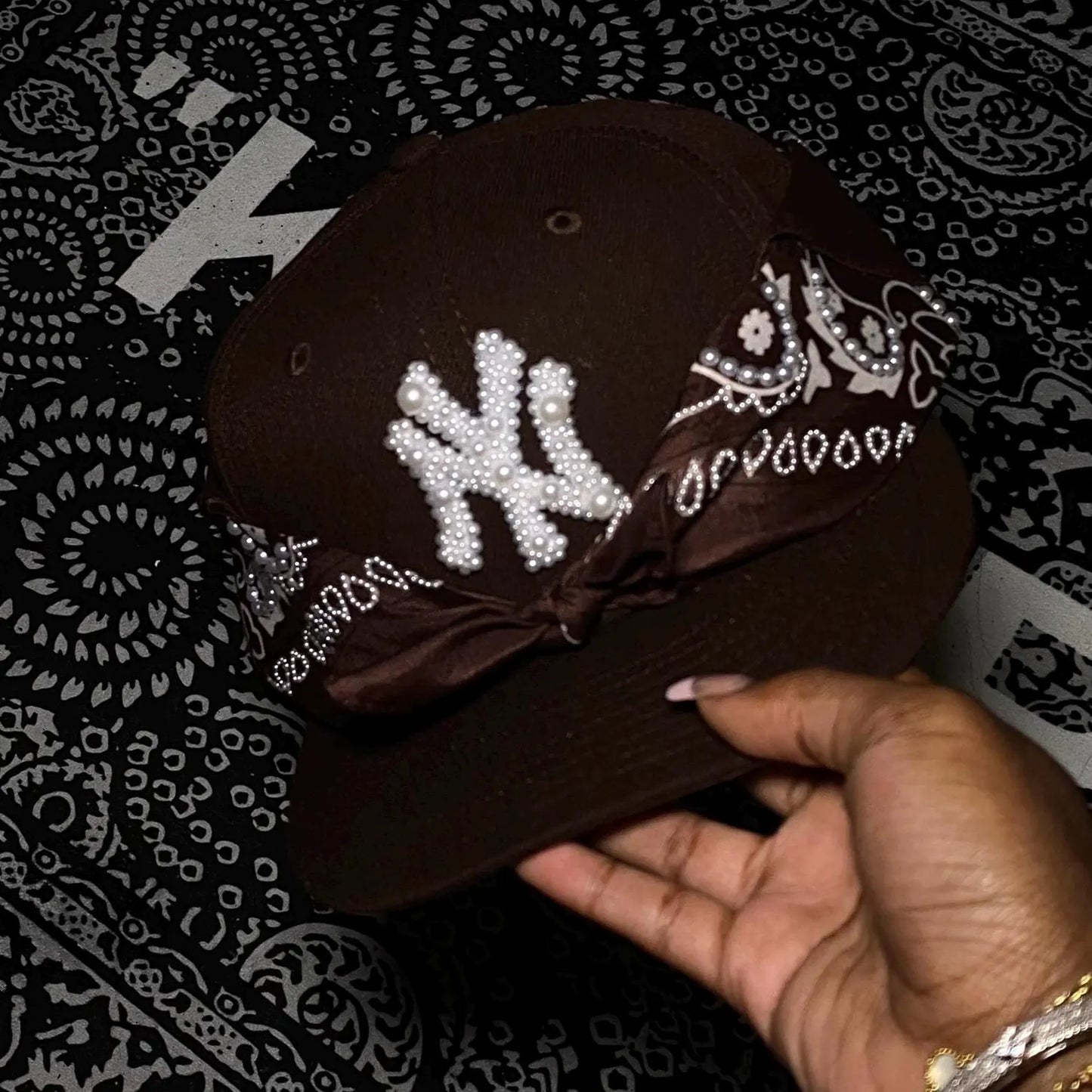 caps custom bandana