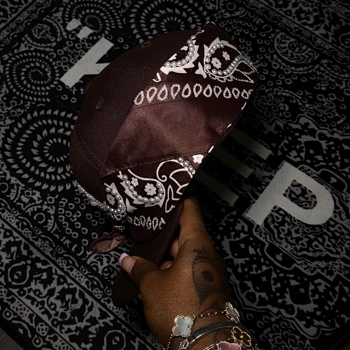 caps custom bandana