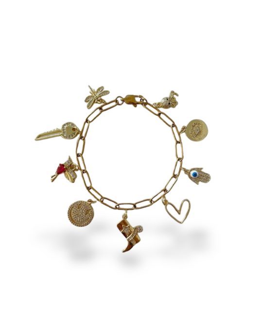 Bracelet Charm en Acier Inoxydable
