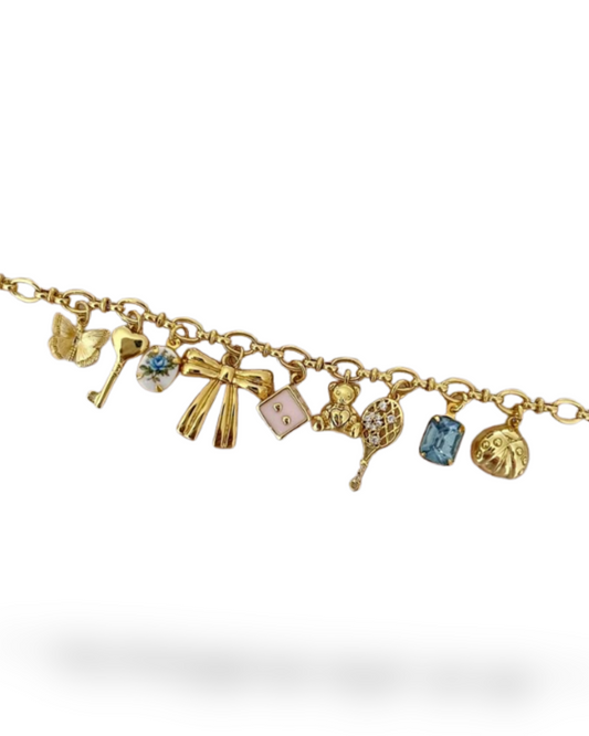 Bracelet Charm en Acier Inoxydable