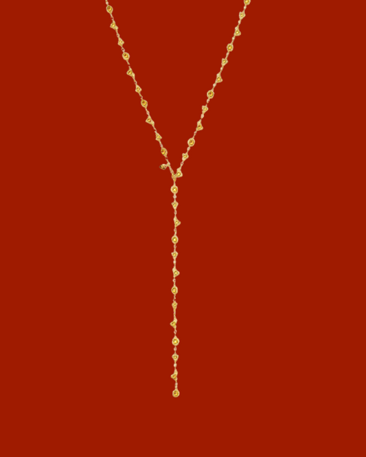 collier de grappe d'or