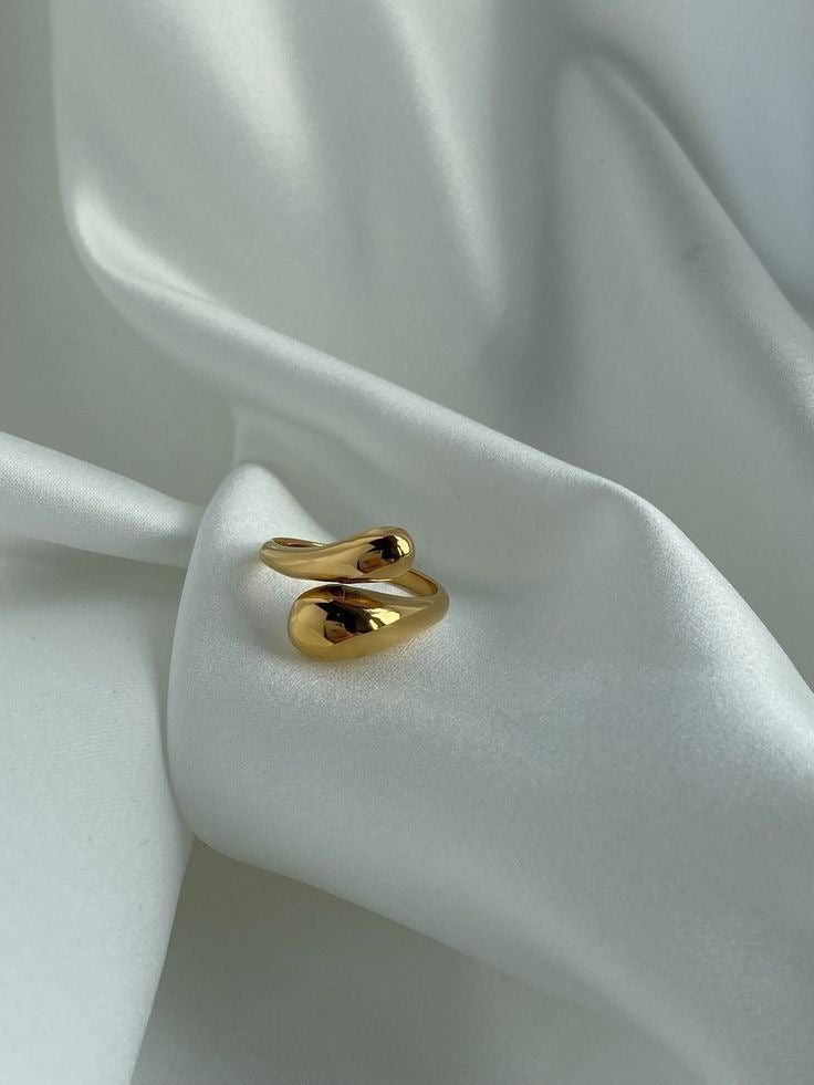 Bague goutte d’eau